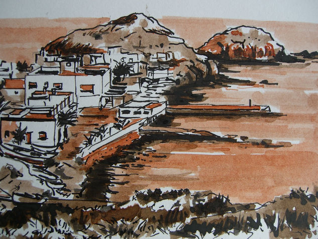 La Isleta del Moro (Almería) Ink