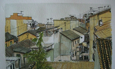 ACUARELA Y TINTA