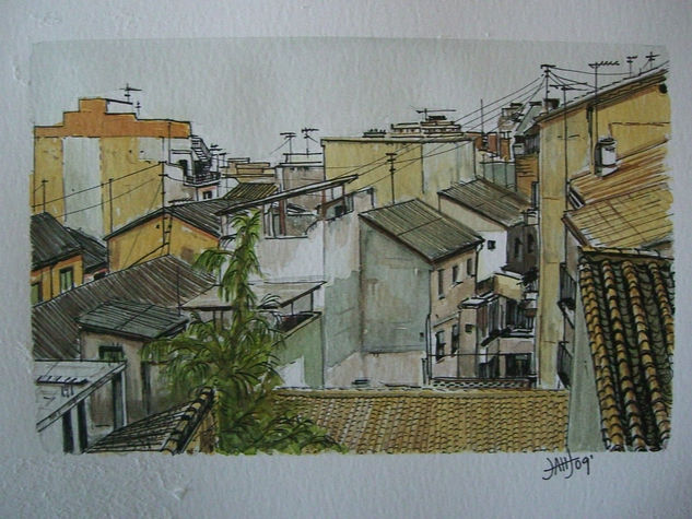 Desde casa de mis padres Mixed Media