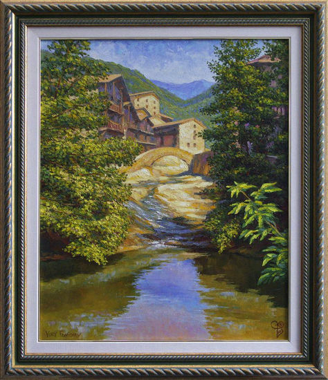 Beget Oil Canvas Landscaping