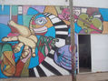 Mural en el cole