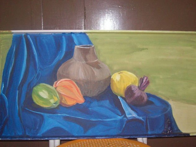 la vasija de mamila Acrylic Others Still Life Paintings