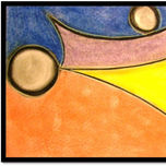 Expo. Dibujos abstractos, pastel thumbnail 2
