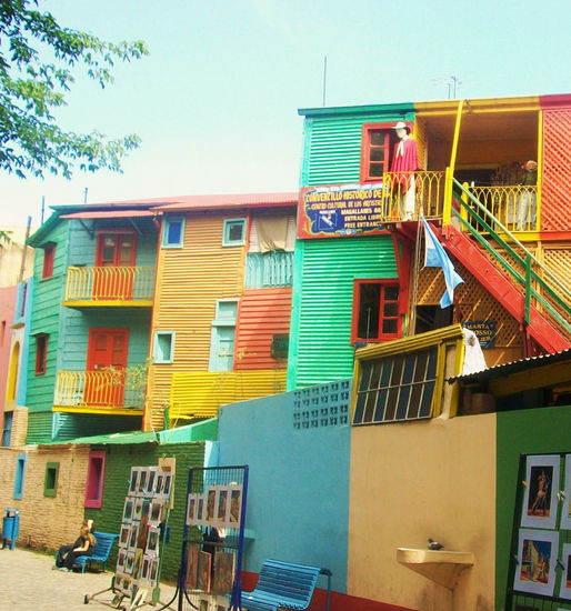 Calles " Caminito Buenos Aires " Travel Color (Digital)