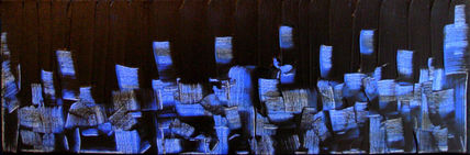 La ville - Nuit bleue