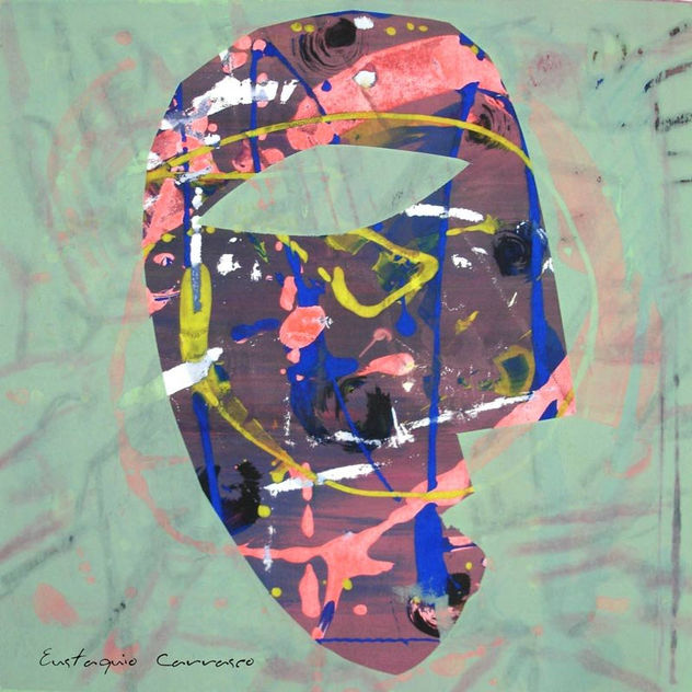 La máscara en el espacio, (The mask in the space)