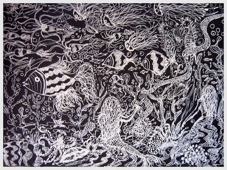 Abstraccion marina v