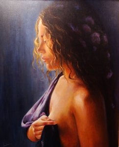 Luisa Oil Canvas Figure Painting