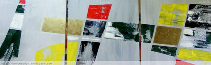 Triptico abstracto