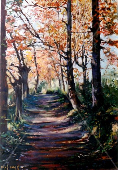 OTOÑO EN CHABAGA-VENDIDA Oil Canvas Landscaping