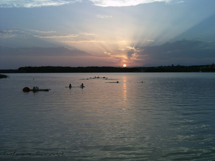 Puesta de sol en el...