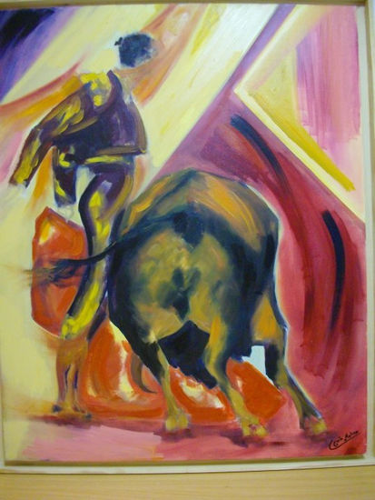 Composición Oil Canvas Animals