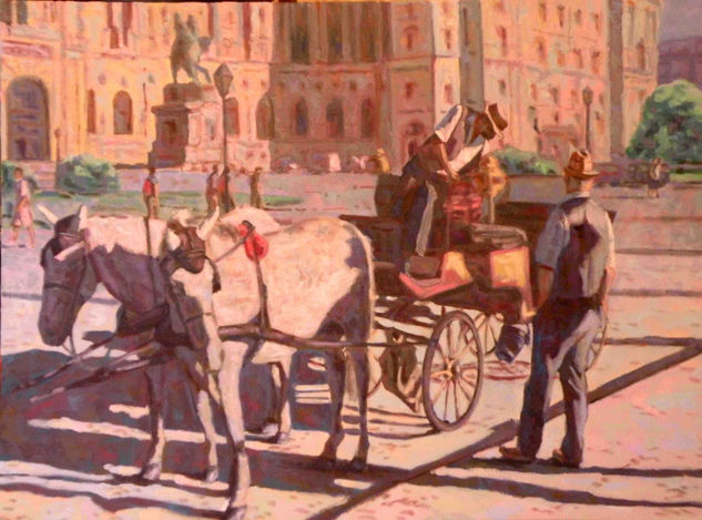 Coche de caballos en Viena 