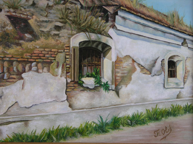 paso del tiempo Oil Canvas Landscaping