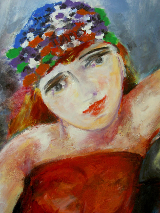 BAILARINA EN ROJO (DETALLE1)