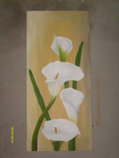 armonioso conjunto Oil Canvas Floral Painting