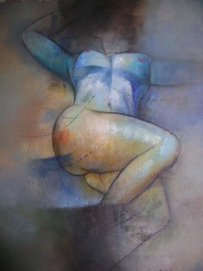 DESPUES DE... Oil Canvas Nude Paintings