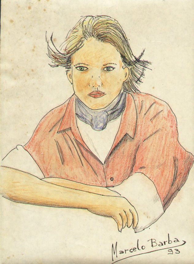retrato de una modelo