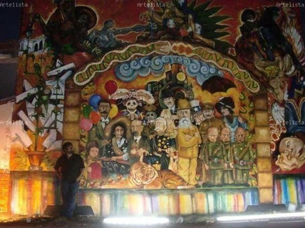 Mural de la...