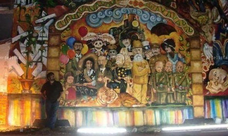 mural lo mas claro es lo mas decente