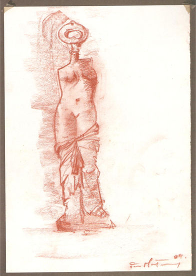 Disegno, autore Pio Mastrogiacomo Charcoal