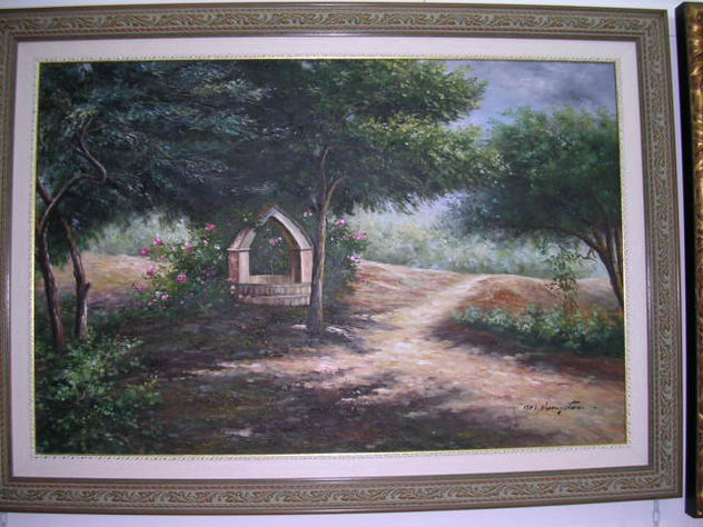 Paisaje con pozo