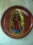 Virgen de Guadalupe en comal