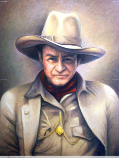 Sandino Vive Óleo Lienzo Retrato