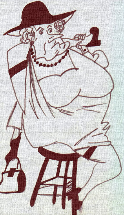 "la gorda"