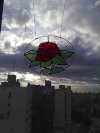 Suncatcher rosa...