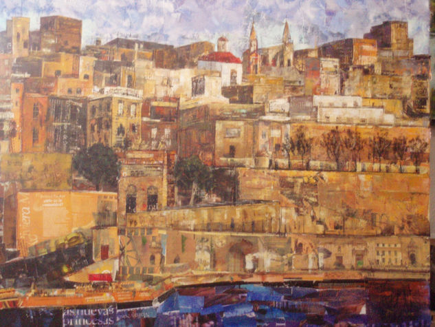 La Valleta. Malta. Oil Canvas Landscaping