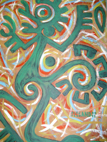 PLANTA MAESTRA II Acrylic Canvas Others