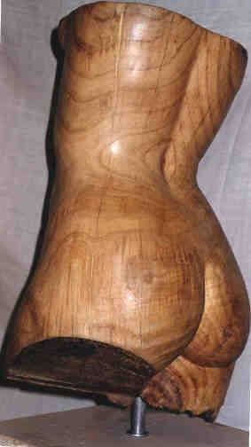 busto femenino Madera Figurativa