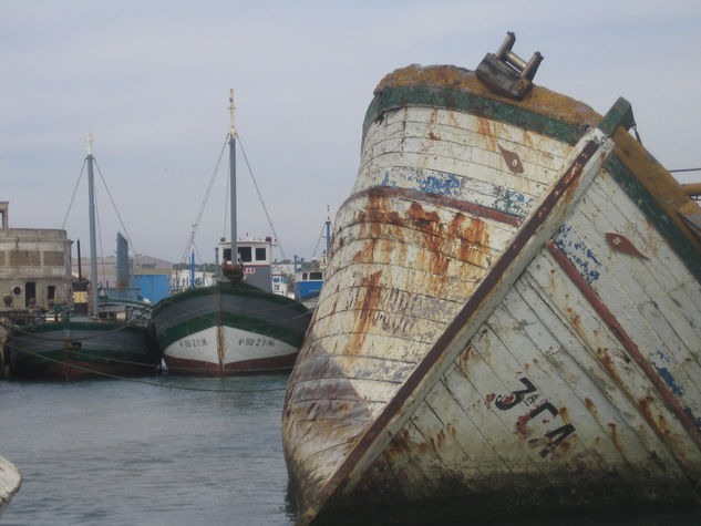 barco encallado 