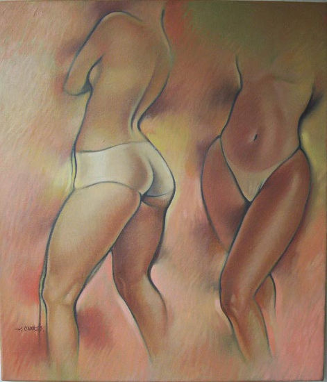 Mujeres 2 Oil Canvas