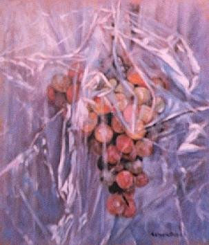 Uvas con plastico