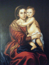 La virgen del rosario