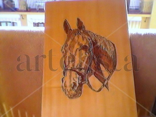 caballo Etching Process