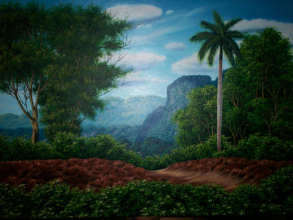 Paisaje con camino