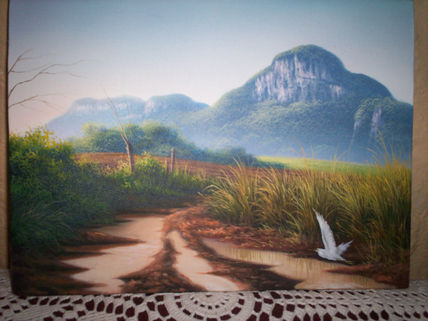 Paisaje con mogote