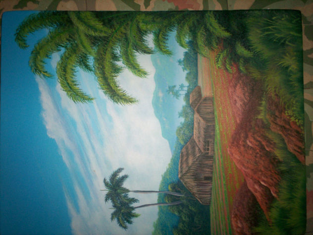 paisaje con bohio