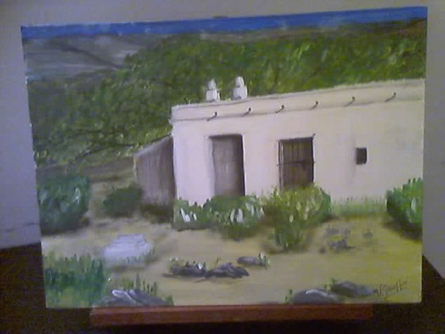 La Capilla de Colalao Acrylic Canvas