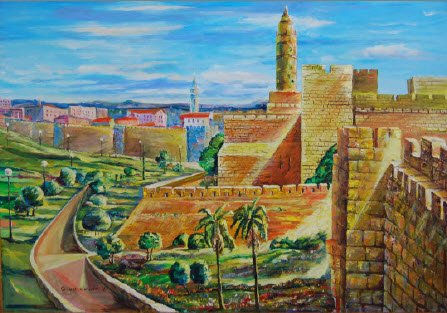 Jerusalén. La torre de David.