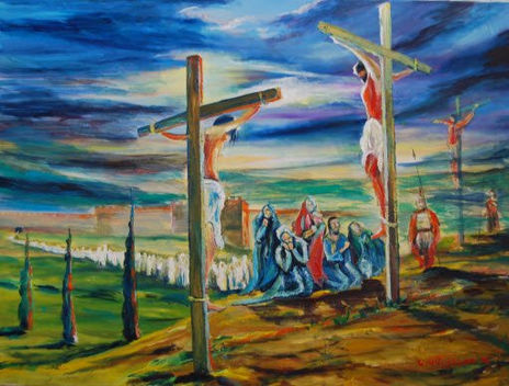 El crucifijo de...