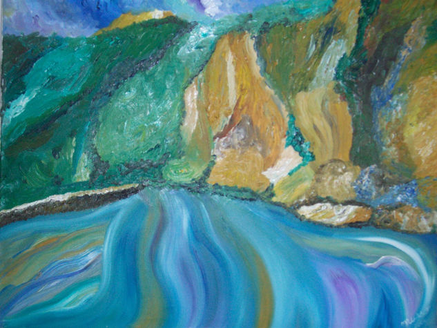 rio de energia Oil Canvas Landscaping