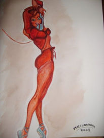 Chica pin up