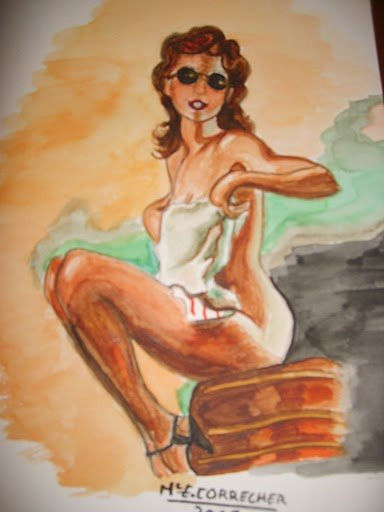 chica pin-up