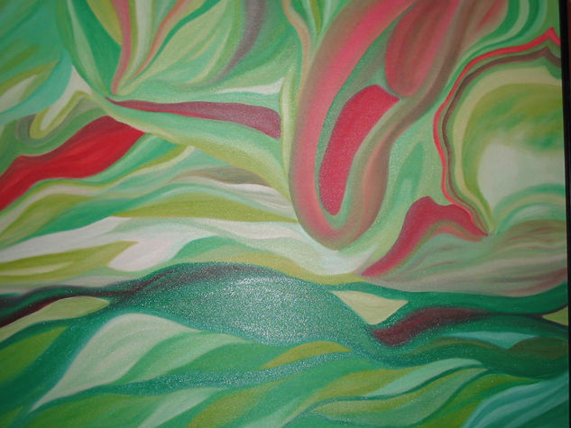 Ondas de la Naturaleza Oil Canvas