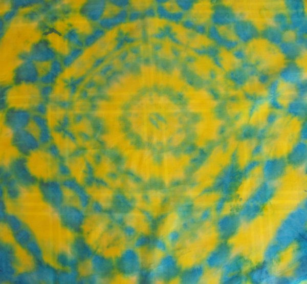 Mandala en Pañuelos en Seda Naturalnº4