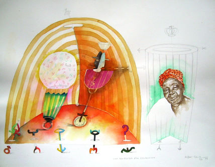 Retrato da cantora...